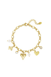 Sparkling love bracelet - premium