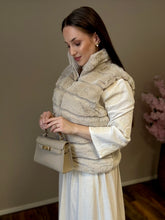 Cosy cloud fur waistcoat