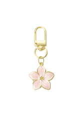 Blossom charm keyring