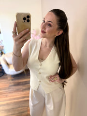 Ivory muse gilet