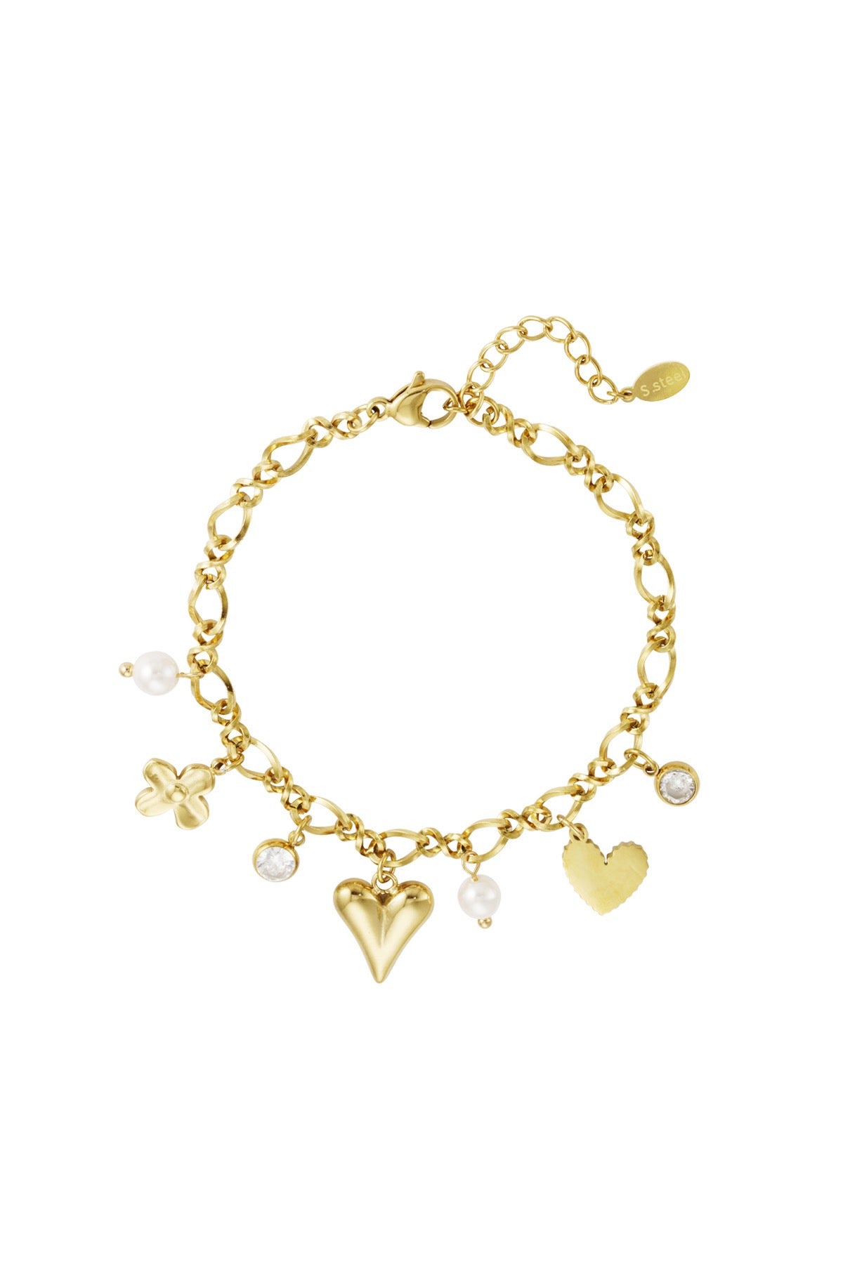 Sparkling love bracelet - premium