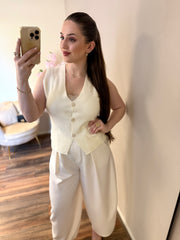 Ivory muse gilet